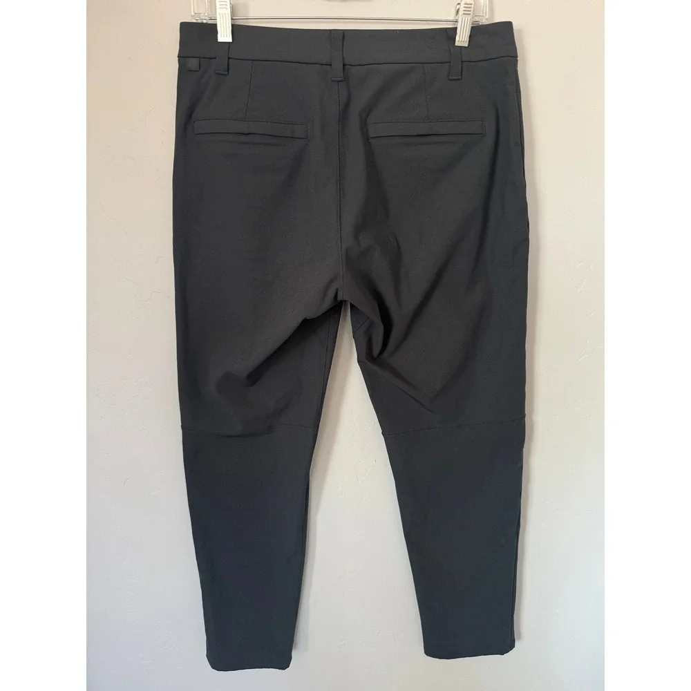 Lululemon Commission Slim Fit Pant 31 Dark Gray Warpstreme Chino Tapered LM5AEXS